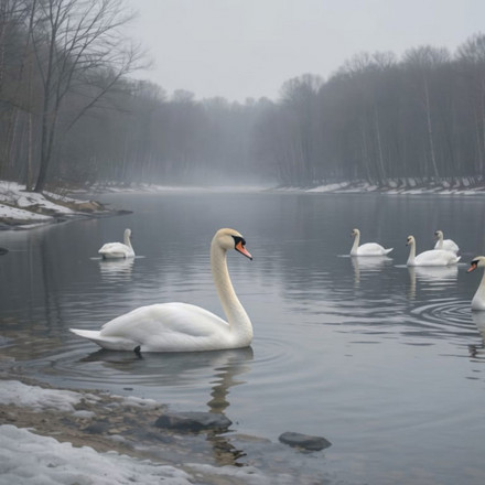 Cover art of the single “Лебядзіная сюіта” by Juraj Kasič